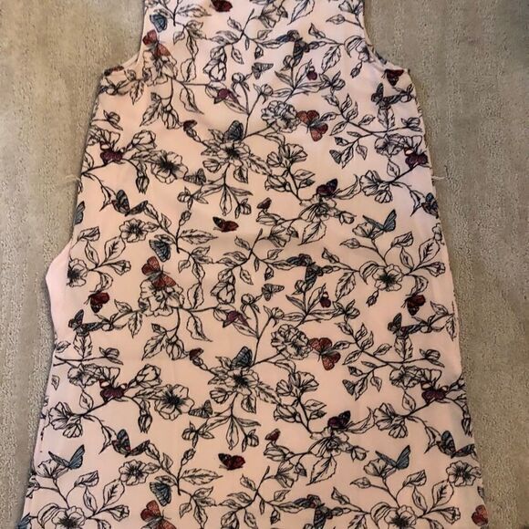Medium RW&CO Blush Floral Print Tent Dress - Picture 2 of 5